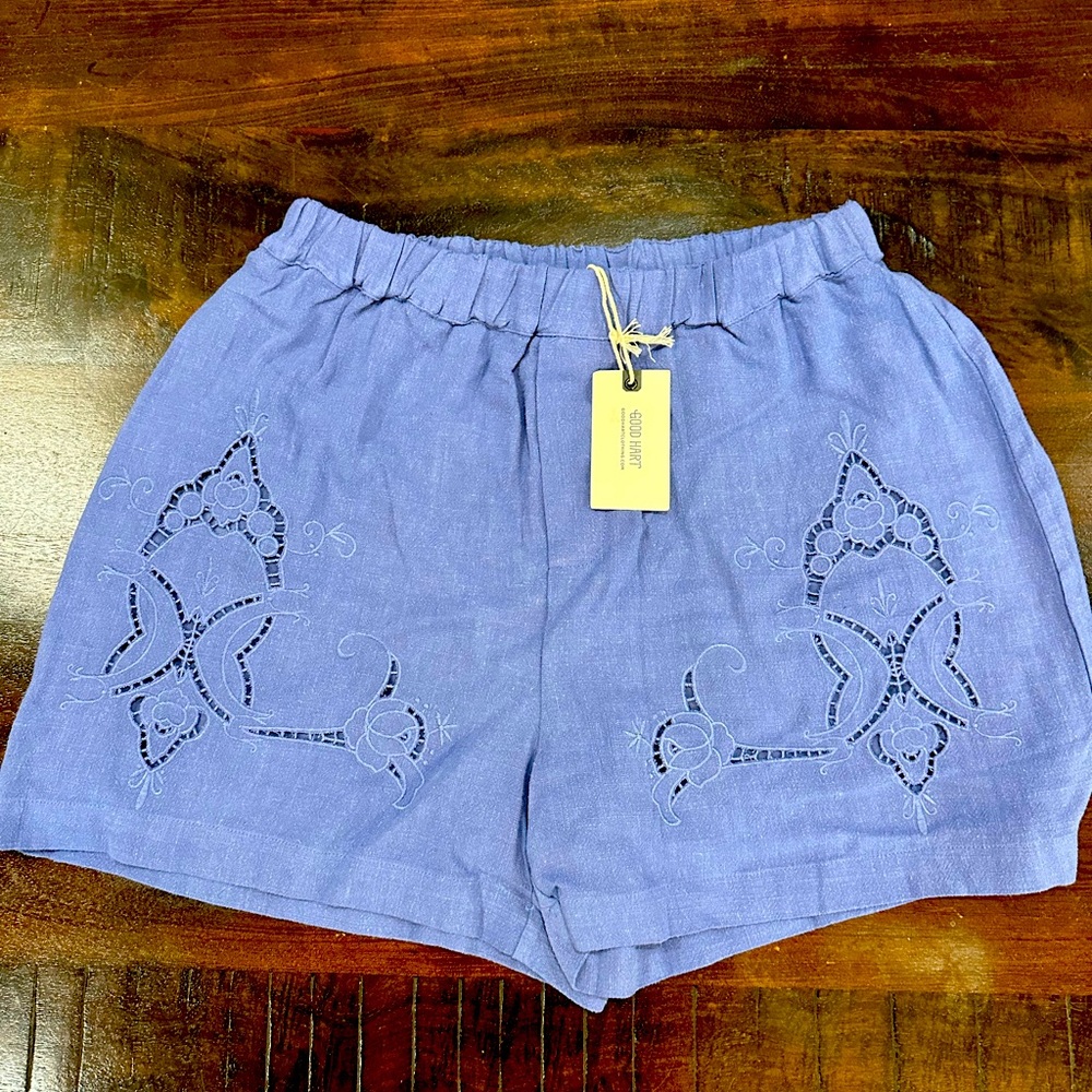 Matilda Jane Good Heart Eyelet Woven Short